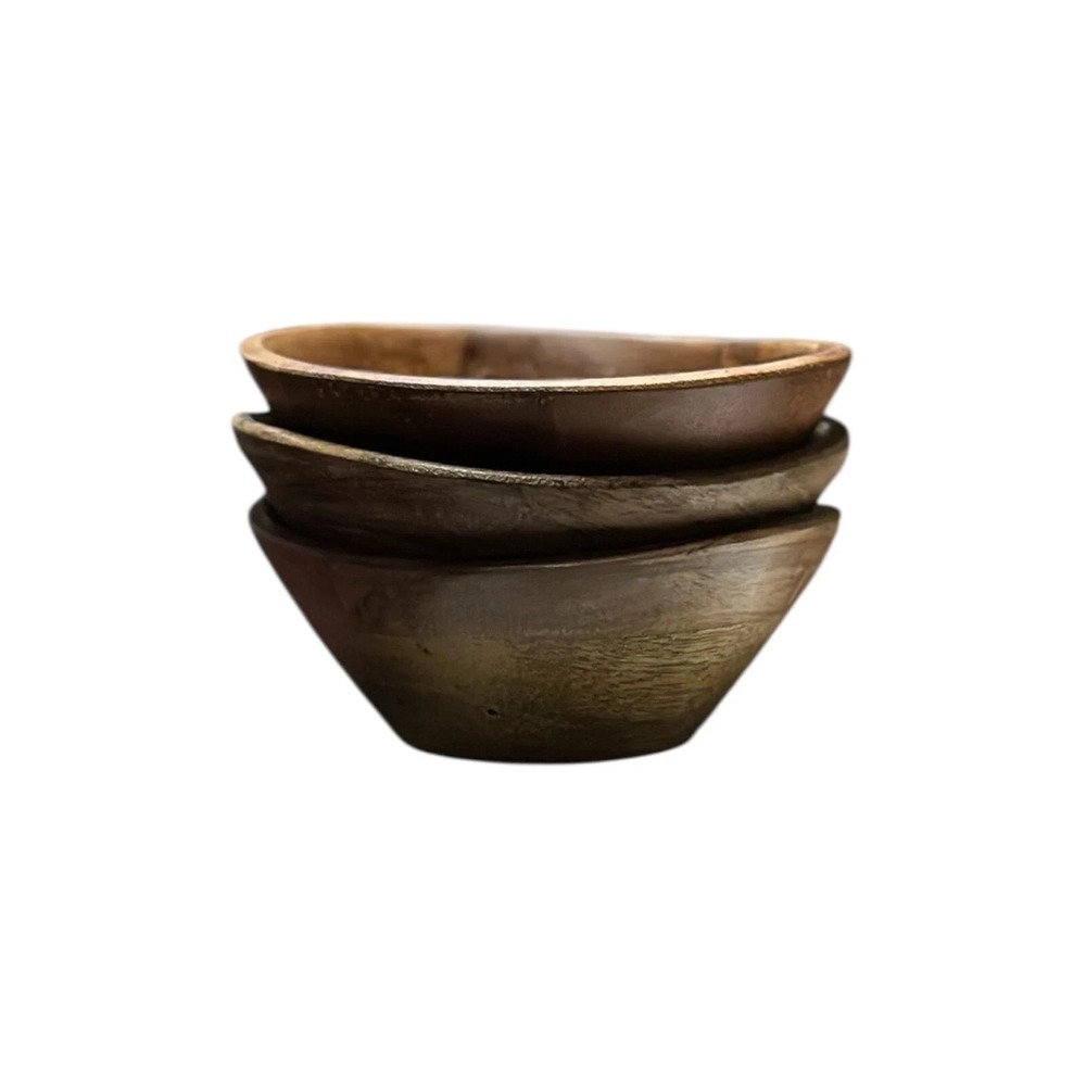 Oake Dip Bowel Set  3-Piece  4.5'' x 2''